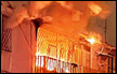 مصرع شخص بحريق داخل منزل في مدينة الرملة