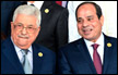 عباس والسيسي يبحثان المستجدات على الساحة الفلسطينية في شرم الشيخ