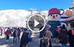 شاهدوا : الآلاف يستمتعون بالثلوج في جبل الشيخ