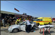 إصابة 6 أشخاص بحادث بين عدة سيارات في بئر السبع