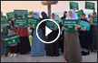 الحركة الإسلامية تنظّم وقفة احتجاجية أمام السفارة الهندية 