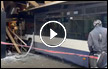 شاهدوا بالفيديو | حافلة تصطدم بدكان في تل أبيب 