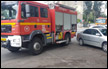 اندلاع حريق في خزانة كهربائية في حيفا 