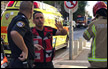 اصابة متوسطة لشابة اثر استنشاق دخان حريق في حيفا