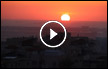 فيديو | غروب الشمس في سماء الجليل بمنتصف الشهر الفضيل