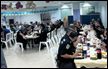 اقامة وجبة افطار جماعية مع متطوعي مركز شرطة شفاعمرو
