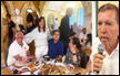 فاروق عمرور - المعهد اليهودي العربي يقيم مأدبة إفطار في نين