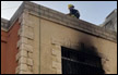 اندلاع حريق داخل شقة سكنية في مدينة عرابة