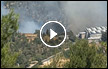 اندلاع حريق كبير في منطقة حرشية غربي القدس