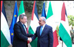  رئيس الوزراء الفلسطيني يستقبل نظيره الإيطالي