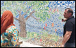 يرسمون ويبدعون بالفسيفساء والألوان - فنانون من مجد الكروم في مشروع مميز