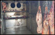 ضبط  حوالي 330 كيلو غرام من اللحوم  يتم تسويقها بدون رقابة في سخنين