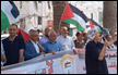 متظاهرون في نابلس :‘ من بايدن الخسيس شو رح تسمع يا رئيس ‘