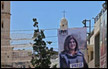 أعلام سوداء وصور لشيرين أبو عاقلة تنتظر بايدن في بيت لحم