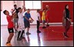 لقاء رياضي يجمع بين طلاب من رهط وميتار تحت شعار ‘ رياضة كحياة مشتركة ‘