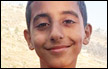 الطفل محمد العنيد من بلدة سلواد تعرض للغرق في شاطئ بحر يافا قبل أيام وما زال بحالة خطيرة 