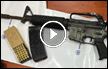 بالفيديو | ضبط  سلاح ‘ ام 16 ‘ في الزرازير واعتقال مشتبه