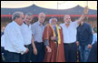سخنين : تكريم الحاج محمد حسن حريب على مسيرة العطاء في تعزيز السلم الاهلي 